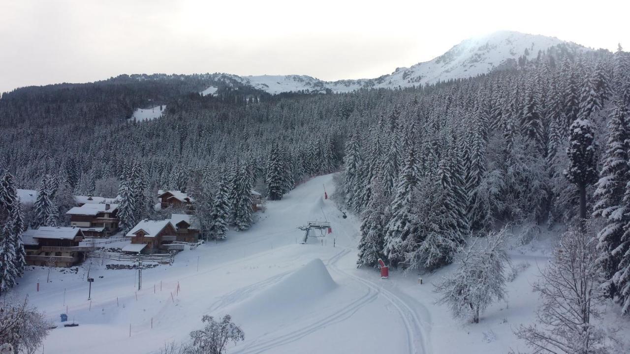 Appartement en résidence skis aux pieds avec sauna Courchevel Exterior foto